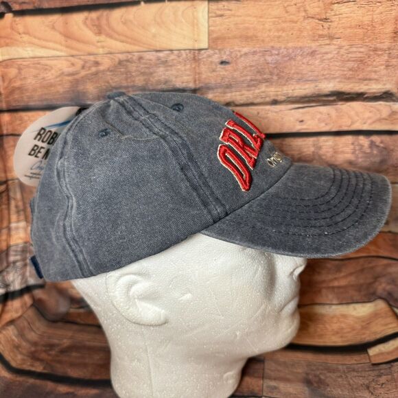 Robin Ruth Orlando Florida Faded Blue/Grey Baseball Cap Original 1885 Strapback - Picture 2 of 8